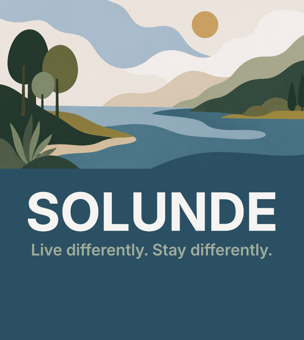 Solunde — Live differently. Stay differently.
